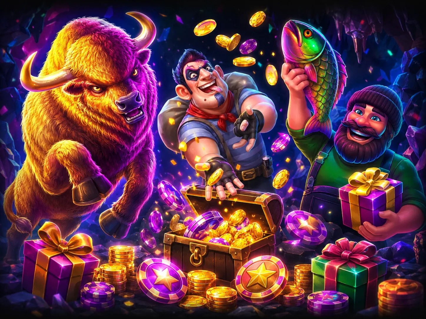 Golden Bonus Treasure Cave Rewards
